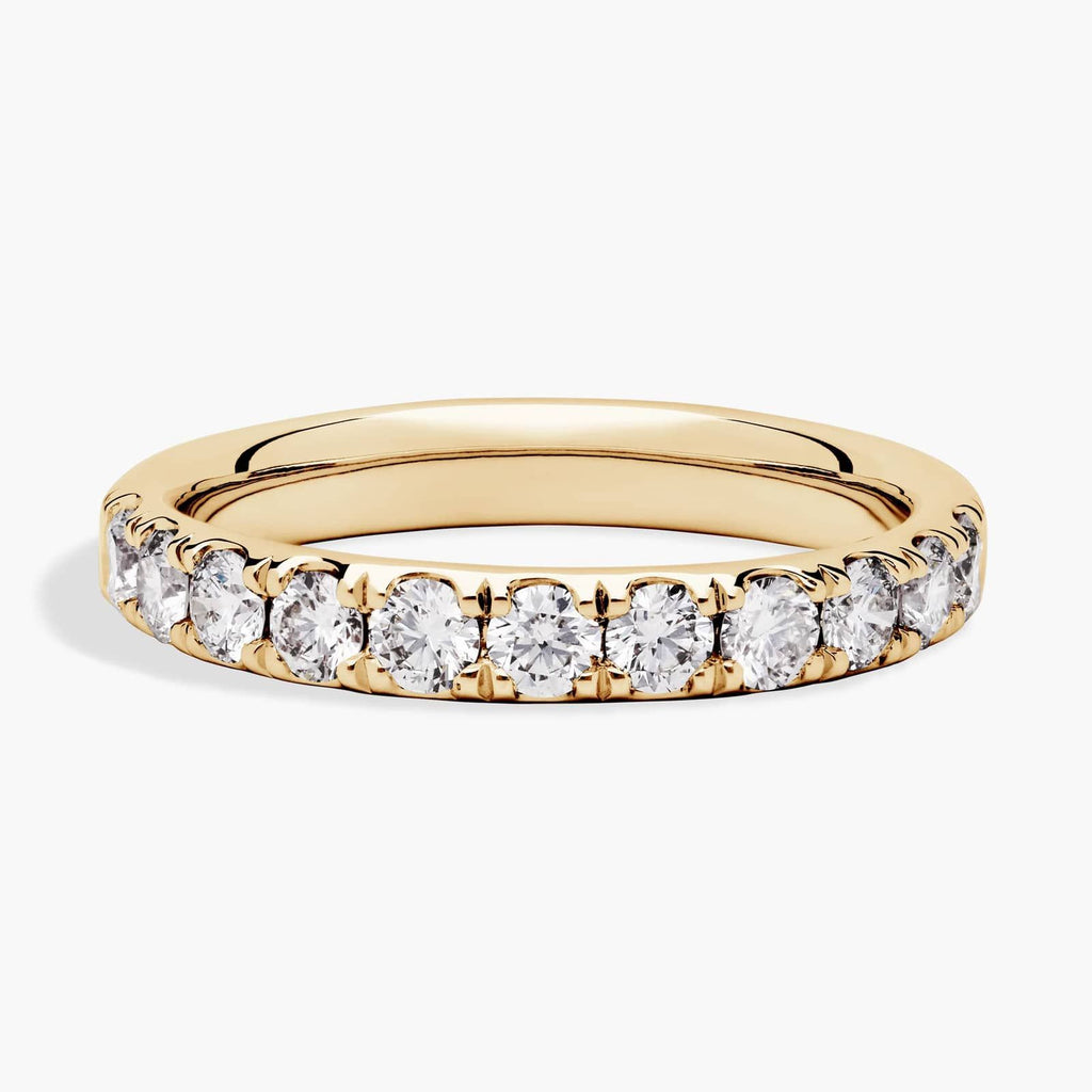 The Gemma Pavé Diamond Wedding Band